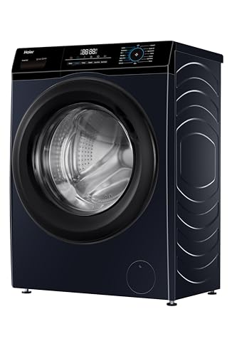 Image of Haier 7 Kg Frontload with 525 Super drum, Refresh, AI DBT and 5 Star rating (HW70-IM12929BK-1)