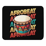 Afrobeat Djembe African Drum Music Djembe Player Graphic Mouse Pad