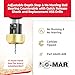 Amana Tool Carbide Tipped Countersink Drill Bit with, Ball Bearing Set and Replacements, AMS-628, 6-Pc