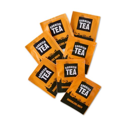 Cornish Tea - Individually Wrapped Enveloped Tea Bags - Box of 250 Single Black Tea