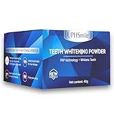 UPHSmile Teeth Whitening Powder - Dentist-Approved & Enamel-Safe | 8 Month Supply | Tea, Coffee, ...