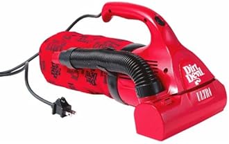 Dirt Devil M08230RED Hand Vacuum Cleaner Ultra Corded Bagged Handheld Vacuum, 1 VAC, Red