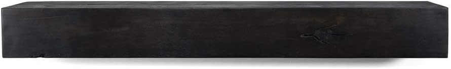 Dogberry 72 in. Modern Farmhouse Aged Oak Fireplace Mantel