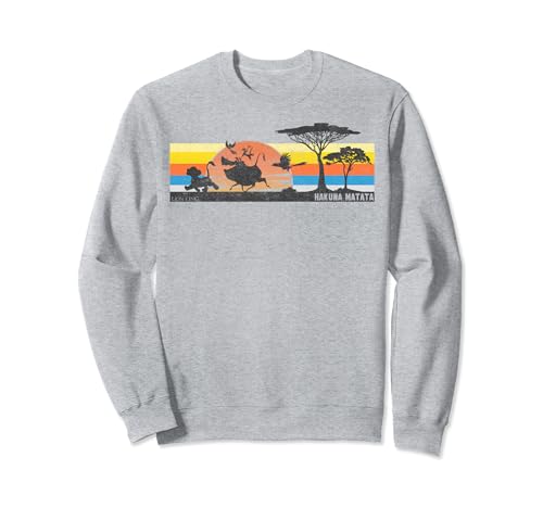 Sweatshirt Lion King Hakuna Matata idéal pour vos sorties décontractées et soirées cocooning
