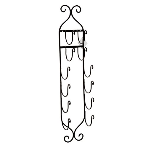 Hosley Wall Hanging Multi Purpose Wine Rack or Small Hand Towels Rack 31