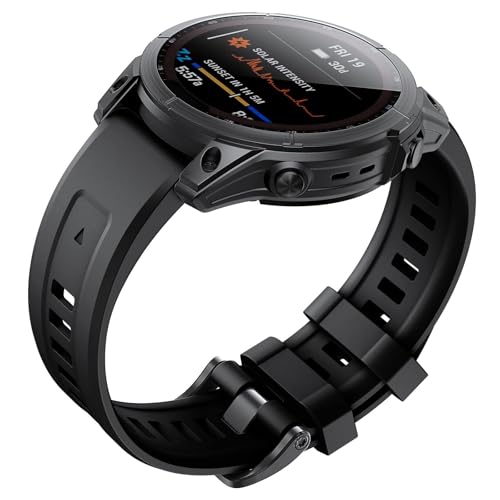 Bracelet Fenix 7X silicone résistant 26mm pour éviter les irritations