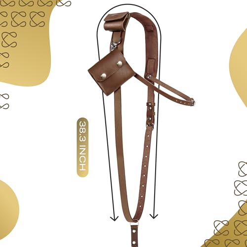 Image of C Coiro Leather Camera Strap Crossbody for DSLR, Mirrorless - Secure Dual Mount, Quick Release for Professional Photography