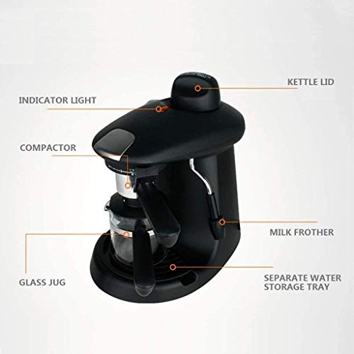 Cafetera automática espresso con vaporizador 2-4 tazas miniatura 2