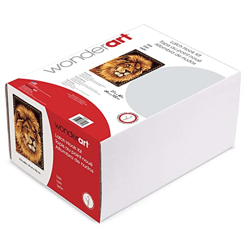Image of Wonderart Latch Hook Yarn, Lion
