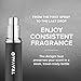 Travalo Classic HD Perfume Atomizer - Leak-Proof and TSA Approved for Air Travel - Reusable, Airtight, Easy-Fill Mini Pump Sprayer - Lightweight, Elegant Design w/Volume Window - Black 0.17oz