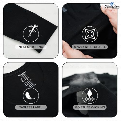 Image of Wearslim Winter Warmer Thermal Vest for Men Ultra Soft Round Neck Winter Inner Wear Top Underwear