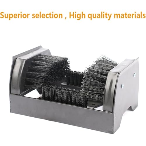 Rascador de botas eficiente para uso en interiores y exteriores, herramienta de limpieza antideslizante para todas las condiciones climáticas, diseño resistente