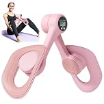 Audasi Pelvic Floor Trainer, Inner Thigh Muscle Master Exercise Devices Automatic Counting 360°Rotating Pelvic Floor Exerciser for Woman Inner Thigh Exercise Equipment for Home Gym