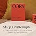 Cora 100% Organic Cotton Topsheet Pads | 36 Overnight Pads