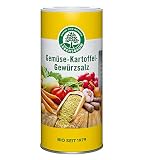 Lebensbaum Gemüse-Kartoffel-Gewürzsalz, Bio-Würzmischung, zum Würzen von Gemüse, Bratkartoffeln...
