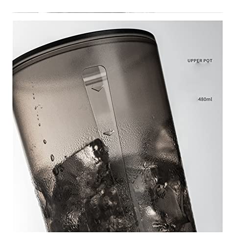 Kaffee-Topf-Eis-Tropfen-Kaffeemaschine Tropfkaffee-Maker-kaltbrauter Topf-Eis-Tropfhersteller-Kaffeemaschine (Color : B) – Bild 5