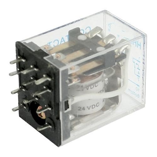 Relais de puissance bobine PCB HH53PA 24V 5A 3PDT composant électronique 11 broches