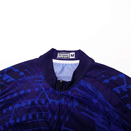Weimostar Maglia da ciclismo da uomo, maglia da