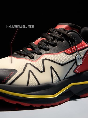 The Souled Store Raptors Men and Boys Lace Up Mesh and TPU Upper Low Top Streetwear Casual Sneakers 4