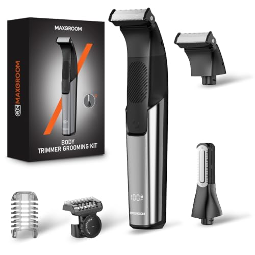 MAXGROOM Afeitadora Corporal Masculina 2 en 1, Depiladora Hombre, Negro — oferta en Amazon