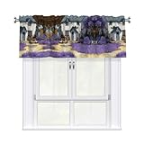 lavender cottage taiwan miaoli El cuidado de tu cenefa de cortina VVXBHGR Cottage con estampados de lavanda es muy fácil; simplemente lavar a mano o lavar a máquina en ciclo suave, planchar a baja temperatura si es necesario, evitar usar blanqueador y secar al aire de forma natural para preservar sus colores y textura vibrantes.