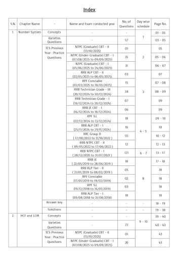 Image of Railway Maths Book 2026 | 6200+ MCQ (Previous Year Questions) | Covers All RRB Exams | Chapterwise Practice with Detailed Explanations & Short Tricks | English Medium | 3rd Edition