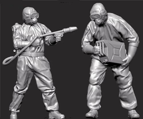 Kit maquette résine 1/35 soldat biologique de la Seconde Guerre mondiale à peindre