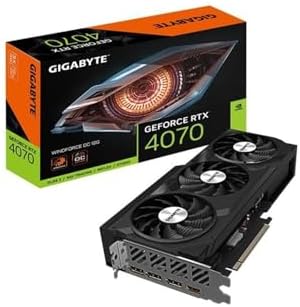 GIGABYTE GeForce RTX 4070 WINDFORCE OC 12GB Targeta gráfica - 12G...