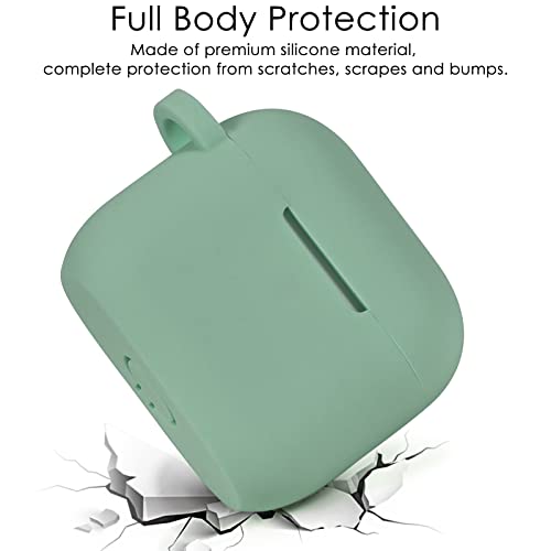 Image of VISOOM Case for Airpods 3 Pink Airpods 3rd Cases 2021 Silicone for iPod 3 Earbuds Case Cover Women Wireless Charging Case with Accessories Girl Bling Keychain for Apple Ear Buds 3rd Generation