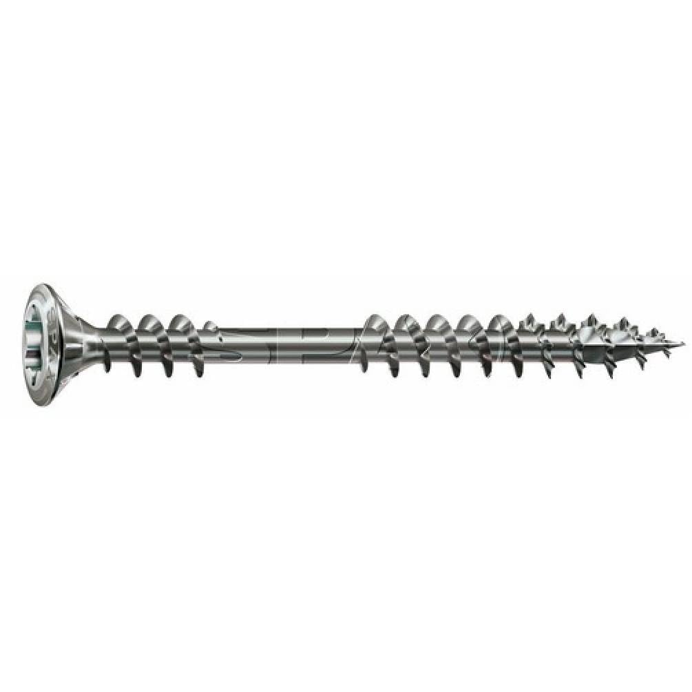 D-Work - Lote de 50 tornillos de madera con doble rosca (40 – 8 x 165 mm)