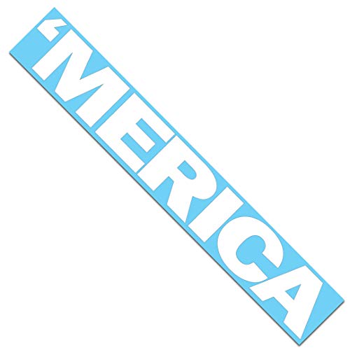  Merica Truck Windshield Banner Decal   Sticker 6x40 