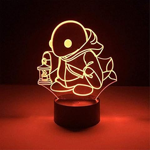 Dalovy Festival 3D Lámpara de Ilusión Led Luz Nocturna Cover