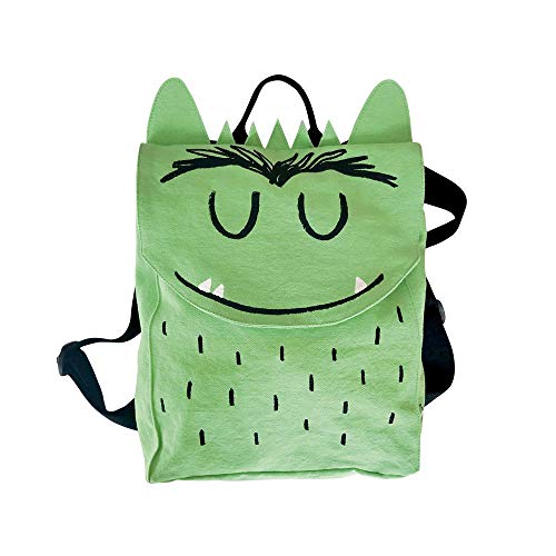 El monstruo de colores   Mochila  Verde