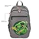 SKANDO BAGS Erweiterbarer Rucksack LEGO® NINJAGO®, Elemental Master of Energy: Geräumiger Rucksack mit zwei großen Reißverschlusstaschen, Fronttasche und seitlichen Netztaschen.