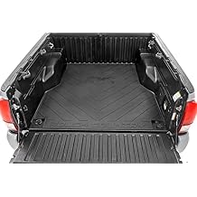 Rough Country Truck Bed Mat for Toyota Tacoma 2005-2023 Fits 5 Bed, Tear-Resistant Heavy-Duty Rubber, Non-Slip Protection