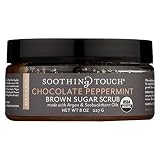 Soothing Touch Scrub - Organic - Sugar - Chocolate Peppermint Brown Sugar - 8 oz-95%+ Organic-Gluten