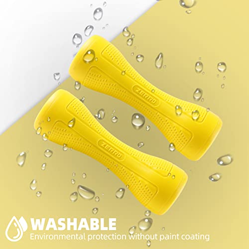 ZERRO Kurzhantel 2er Set mit Hantelständer 1 kg, 1,5 kg, 2 kg Fitness Hanteln für Frauen Damen zu Hause, Farbe:Hantelset 2 x 1KG