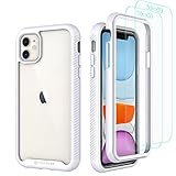 CellEver Compatible with iPhone 11 Case, Clear Full Body Heavy Duty Protective Case Anti-Slip Full...