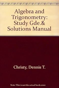 Paperback Algebra and Trigonometry Book