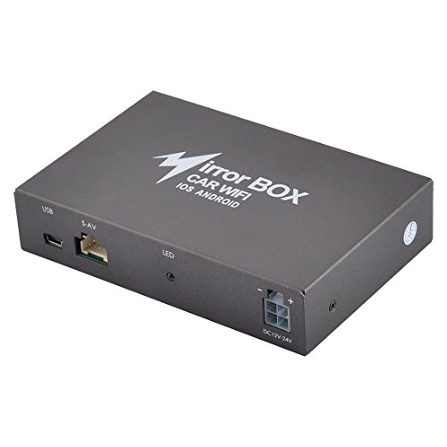 Ruilogod Universal AV HD RCA Ecran Miroir Affichage DLNA LCD Moniteurs Voiture WiFi Boîte