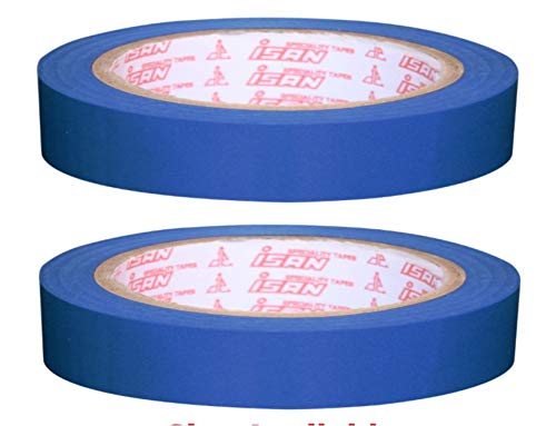 ISAN® Blue Floor Marking Vinyl Tape 12mm (1/2" Approx) Width X 15Mtr Length Non-Abresive PVC Tape (2 Pc) (B07M7GZ1WB) Amazon Price History, Amazon Price Tracker