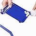 Medarchitect Right Hand Pill Counting Tray with Spatula (Blue - L Shape)