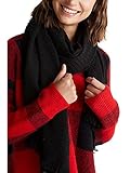 Special Size Type: Standard ESPRIT edc by Accessoires Damen 080CA1Q303 Mode-Schal, 001/BLACK, 1SIZE