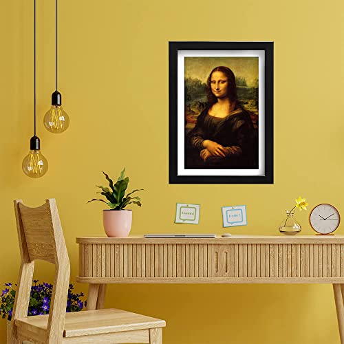 Mona Lisa Leonardo Da Vinci impression archival mat très grand format - 6