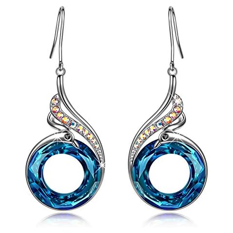 Kate Lynn Phoenix Earrings for Women, Crystal Earrings Jewelry for Women, Birthday Gifts for Women Wife Girlfriend Mom Grandma, Unique Earrings for Christmas Mothers Day Cover