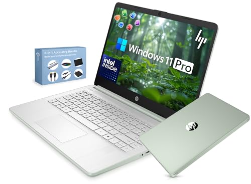 HP 14�C���` ���y�� ���^ �m�[�g�p�\�R�� 2026 �v���~�A�� MS Office Copilot AI 4�R�A Intel CPU 4GB DDR5 RAM 628GB �X�g���[�W (128GB UFS+500GB Ext) �����O�o�b�e���[ Ma