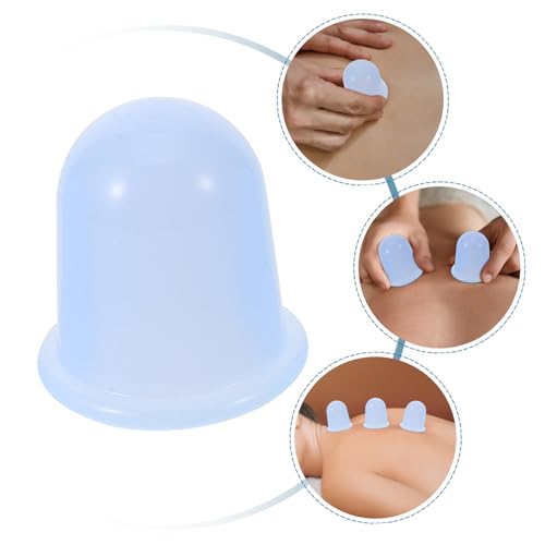 Masajeador portátil de ventosas de silicona para terapia de ventosas y relajación muscular miniatura 5