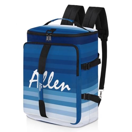 Personalized Gym Bag Backpack,Custom Duffle Bag for Men and Women with Your Name,18Inch,Style 14