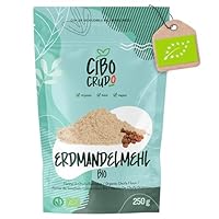 Erdmandelmehl Bio - 250g. Mehl aus Biologisch Erdmandeln Ganz Gemahlen. Erdmandel oder Chufas. Tigernüsse Mehl Roh. Vegane Küche Zum Backen & Kochen.