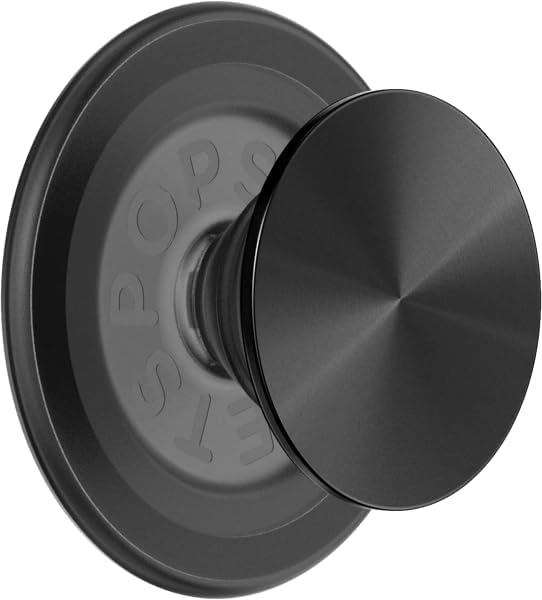 PopSockets Phone Grip for MagSafe, Magnetic Holder- Radial Black
